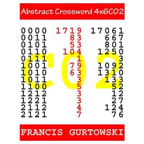 Abstract Crossword 4x6c02 Paperback, Createspace Independent Publishing Platform