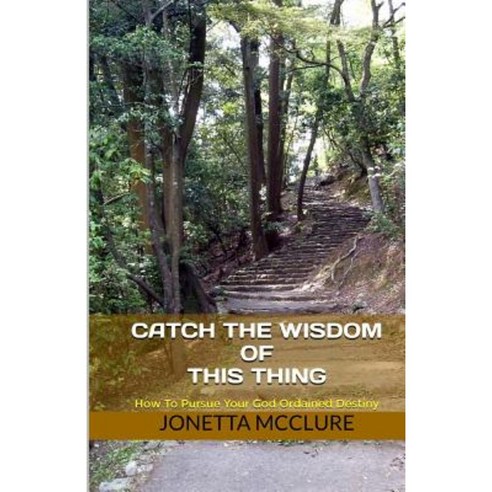 Catch the Wisdom of This Thing: How to Pursue Your God Ordained Destiny Paperback, Createspace Independent Publishing Platform