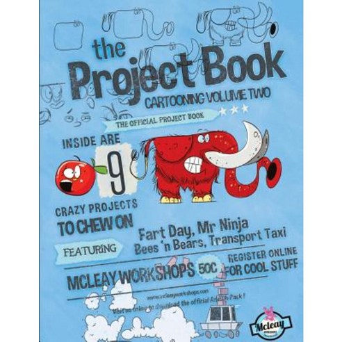 The Project Book Cartooning 2 Paperback, Createspace Independent Publishing Platform