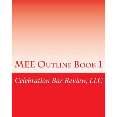 Mee Outline Book 1 Paperback, Createspace Independent Publishing Platform