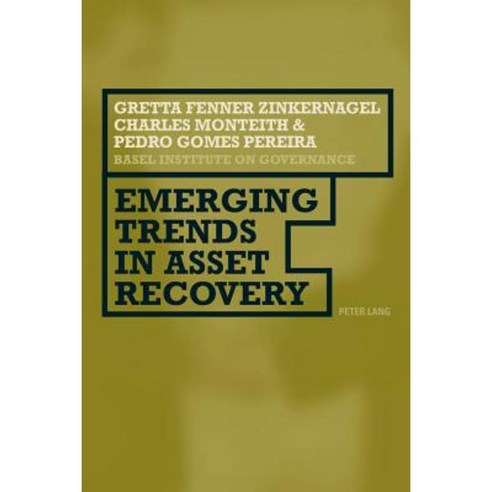 Emerging Trends in Asset Recovery Paperback, Peter Lang Gmbh, Internationaler Verlag Der W