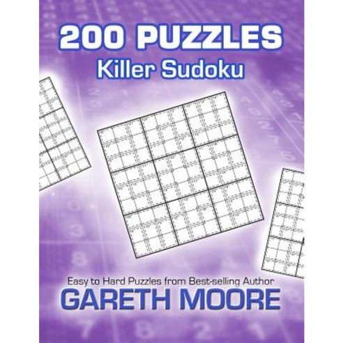 Killer Sudoku: 200 Puzzles Paperback, Createspace Independent Publishing Platform