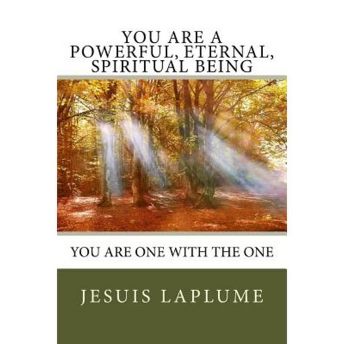 You Are a Powerful Eternal Spiritual Being: You Are One with the One Paperback, Createspace Independent Publishing Platform
