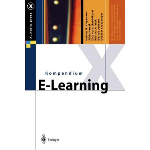 Kompendium E-Learning Hardcover, Springer
