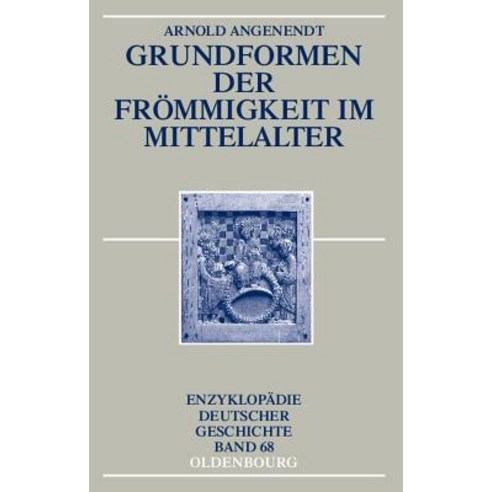 Grundformen Der Frommigkeit Im Mittelalter Paperback, Walter de Gruyter
