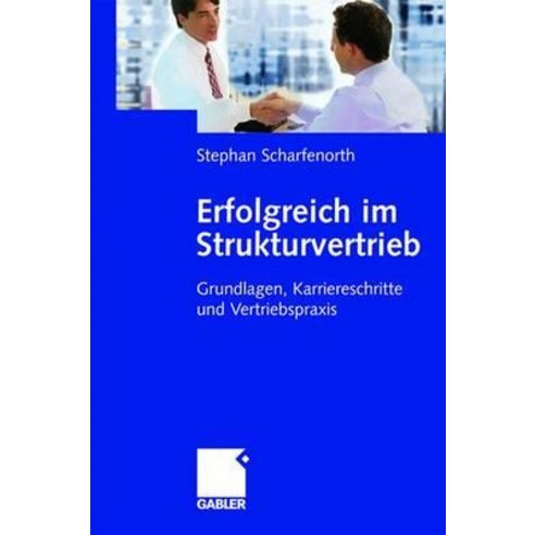 Erfolgreich Im Strukturvertrieb Paperback, Gabler Verlag