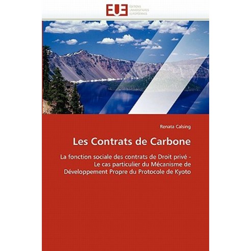 Les Contrats de Carbone Paperback, Univ Europeenne