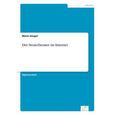 Der Steuerberater Im Internet Paperback, Diplom.de