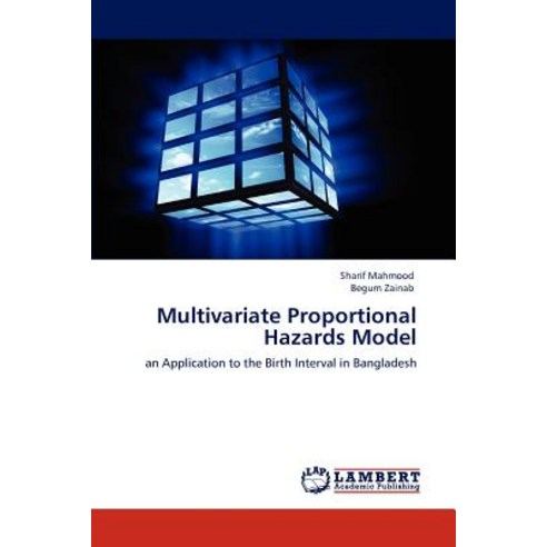 Multivariate Proportional Hazards Model Paperback, LAP Lambert Academic Publishing