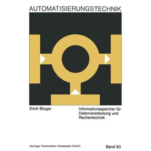 Informationsspeicher Fur Datenverarbeitung Und Rechentechnik Paperback, Vieweg+teubner Verlag