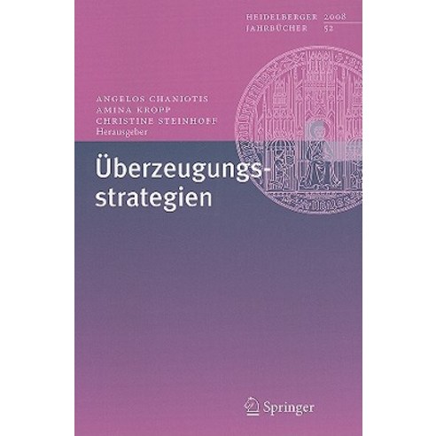 Uberzeugungsstrategien Paperback, Springer