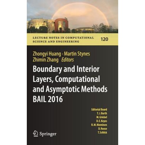 Boundary and Interior Layers Computational and Asymptotic Methods Bail 2016 Hardcover, Springer