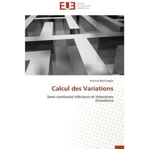 Calcul Des Variations Paperback, Omniscriptum