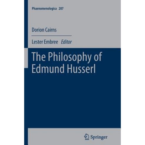 The Philosophy of Edmund Husserl Paperback, Springer