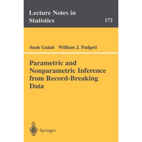 Parametric and Nonparametric Inference from Record-Breaking Data Paperback, Springer