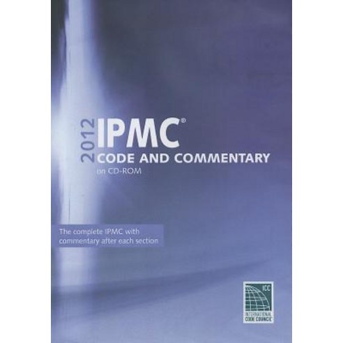 IPMC Code and Commentary Compact Disc, International Code Council - 가격 ...