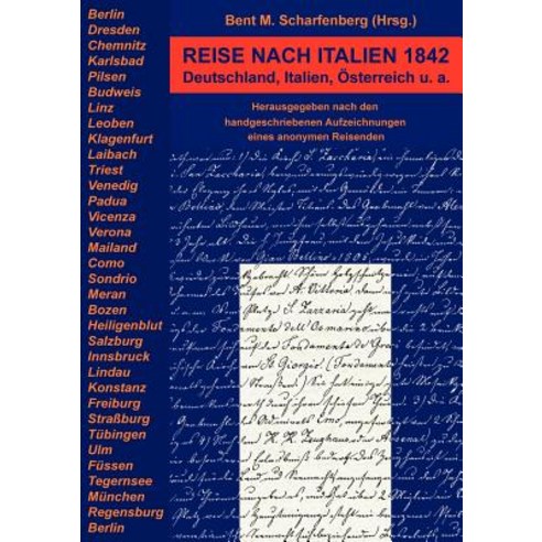 Reise Nach Italien 1842 Paperback, Books on Demand