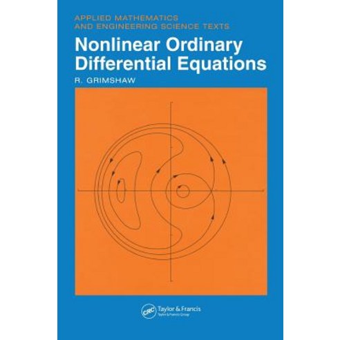 Nonlinear Ordinary Differential Equations Hardcover, CRC Press