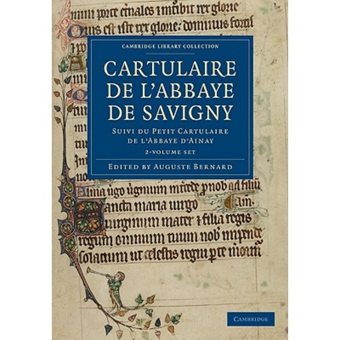 Cartulaire de L''Abbaye de Savigny - 2-Volume Set Paperback, Cambridge University Press