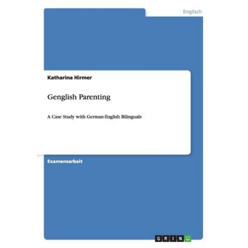 Genglish Parenting Paperback, Grin Publishing