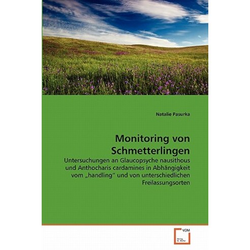 Monitoring Von Schmetterlingen Paperback, VDM Verlag