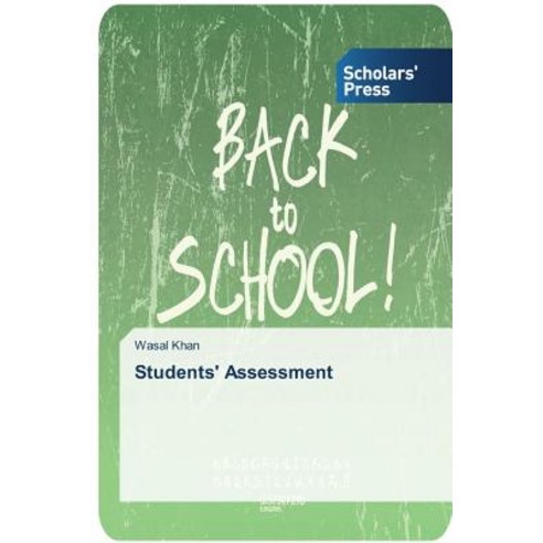 Students'' Assessment Paperback, Scholars'' Press