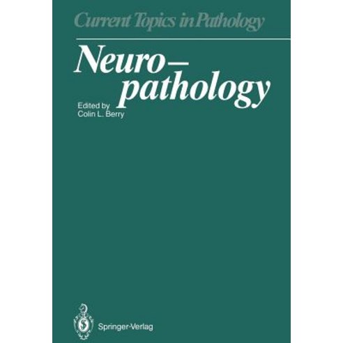 Neuropathology Paperback, Springer