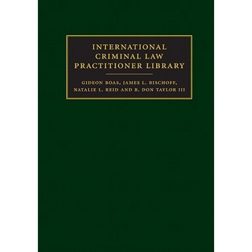 International Criminal Law Practitioner Library Hardcover, Cambridge University Press