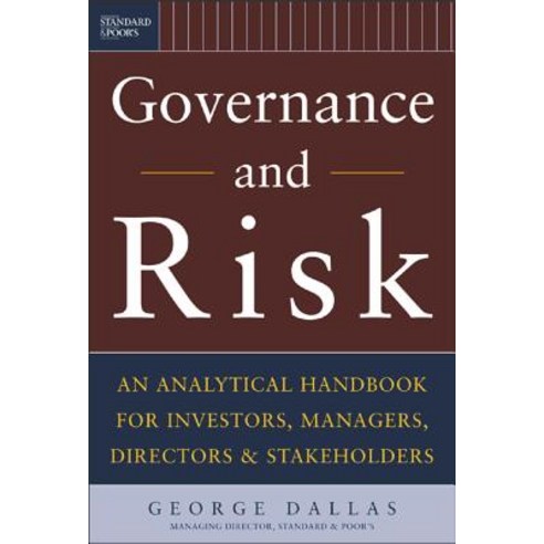 Governance and Risk: An Analytical Handbook for Investors Managers Directors and Stakeholders Hardcover, McGraw-Hill Education