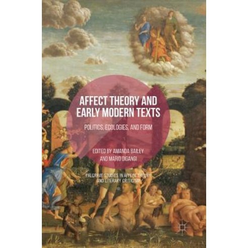 Affect Theory and Early Modern Texts: Politics Ecologies and Form Hardcover, Palgrave MacMillan