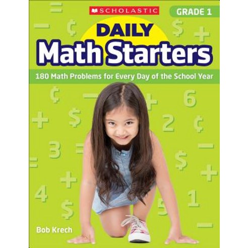 (영문도서) Daily Math Starters: Grade 1: 180 Math Problems for Every Day of the School Year Paperback, Teaching Resources
