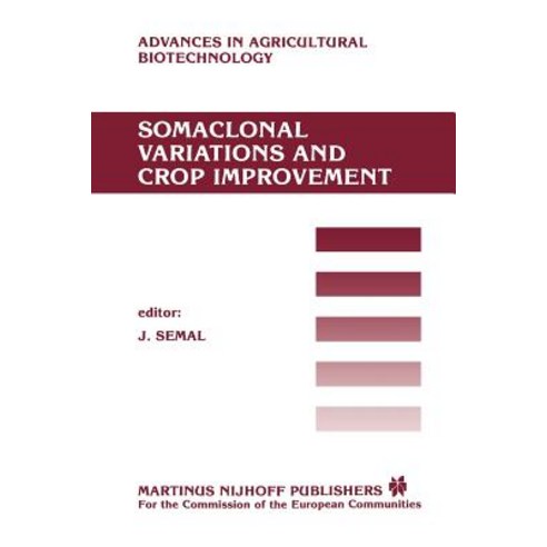 Somaclonal Variations and Crop Improvement Paperback, Springer