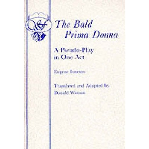 The Bald Prima Donna Paperback, Samuel French Ltd