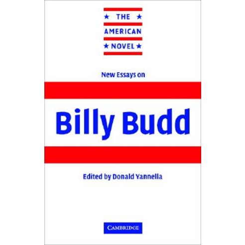 New Essays on Billy Budd Paperback, Cambridge University Press