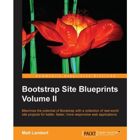 Bootstrap Site Blueprints Volume II, Packt Publishing