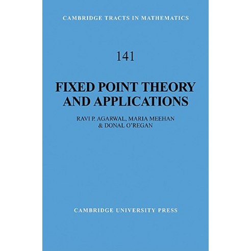 Fixed Point Theory and Applications Paperback, Cambridge University Press