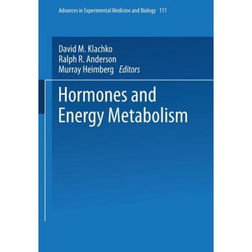 Hormones and Energy Metabolism Paperback, Springer
