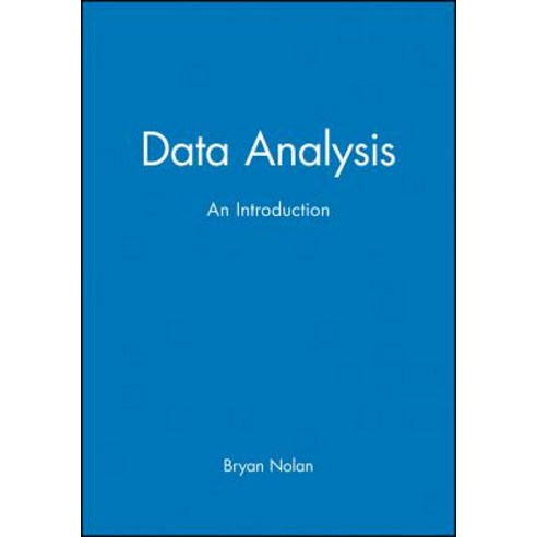 Data Analysis: An Introduction Hardcover, Polity Press