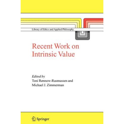 Recent Work on Intrinsic Value Paperback, Springer