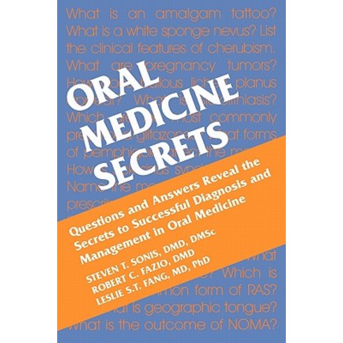 Oral Medicine Secrets Paperback, Hanley & Belfus