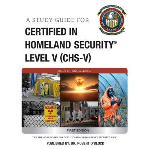 Certified in Homeland Security Level 5 Paperback, American Board for Certification in Homeland