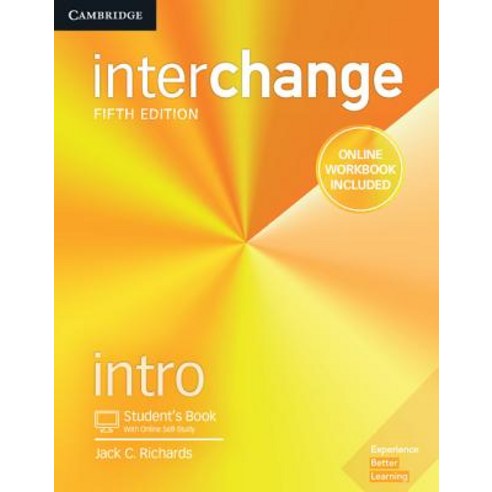 Interchange Intro Student''s Book with Online Self-Study and Online Workbook Paperback, Cambridge University Press