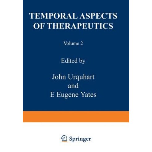 Temporal Aspects of Therapeutics Paperback, Springer