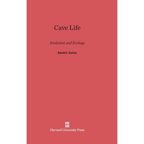 Cave Life Hardcover, Harvard University Press
