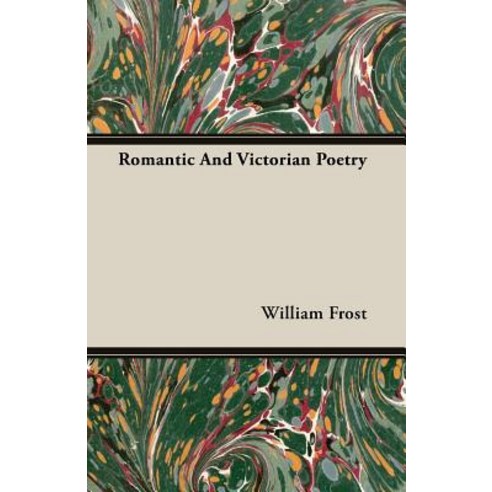 Romantic and Victorian Poetry Paperback, Frederiksen Press