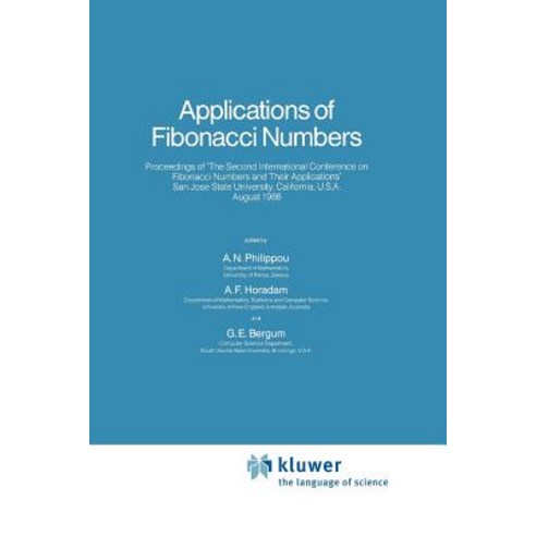 Applications of Fibonacci Numbers: Volume 2 Paperback, Springer