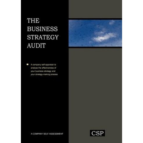 The Business Strategy Audit Paperback, Cambridge Strategy Publications Ltd