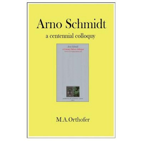 Arno Schmidt Paperback, Lulu.com