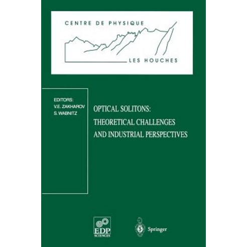 Optical Solitons: Theoretical Challenges and Industrial Perspectives: Les Houches Workshop September 28 - October 2 1998 Paperback, Springer