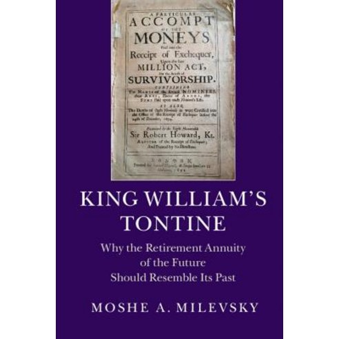 King William`s Tontine, Cambridge University Press